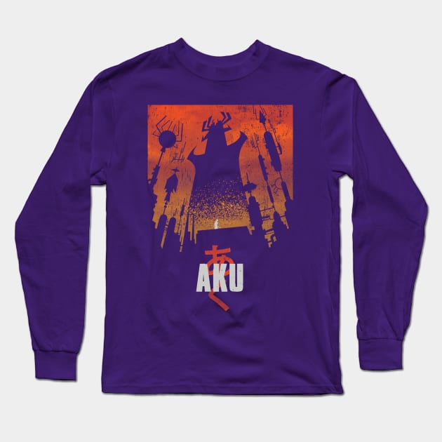 Akaiju Long Sleeve T-Shirt by CoDDesigns